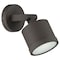 Access Lighting Zone Dual Mount, Outdoor Adjustable LED Spotlight, Bronze Finish, Frosted Glass 20341LEDDMGLP-BRZ/FST - alternate 3
